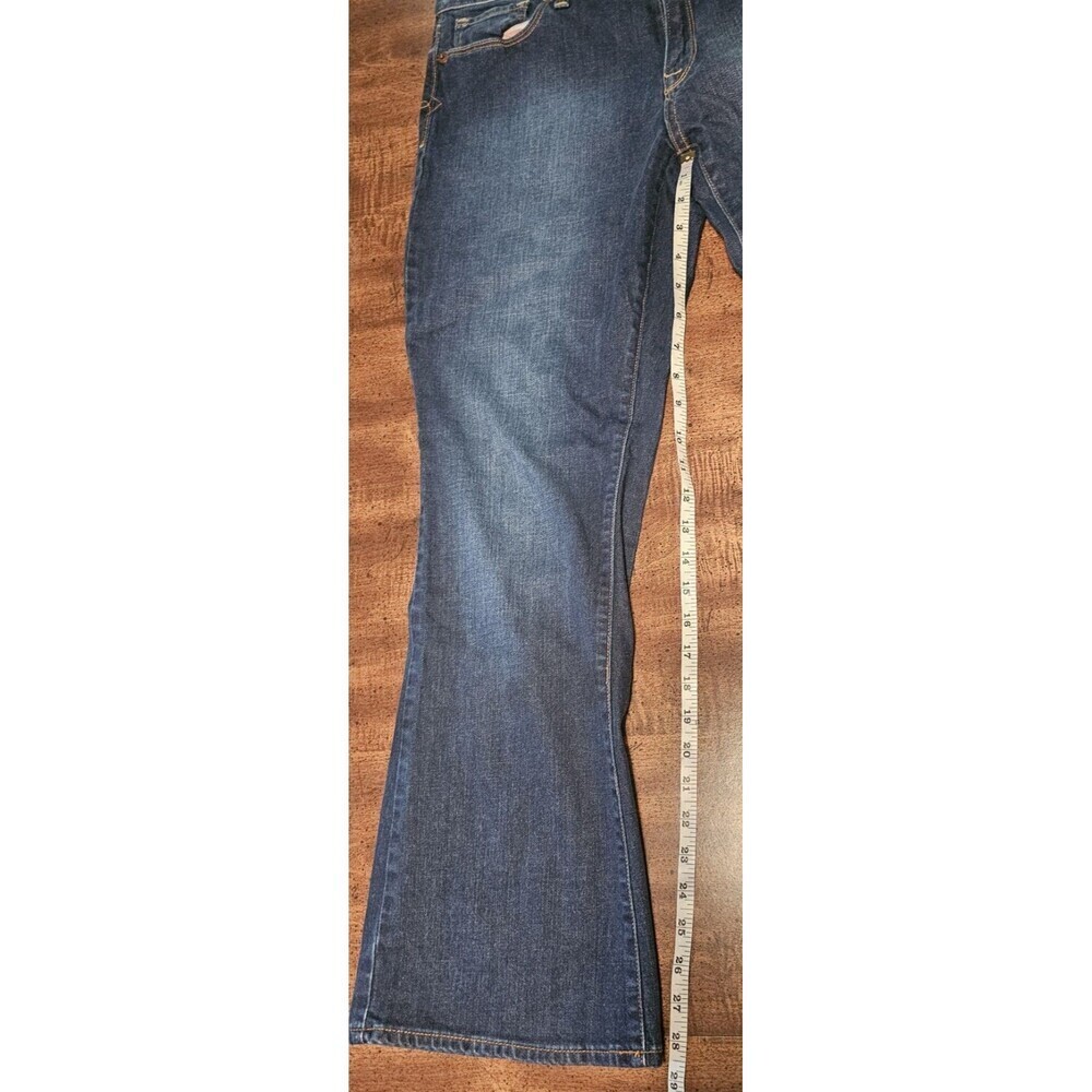 Lucky Brand Jeans Women Size 12 Sofia Ankle Boot Cut Dark Blue Stretch 31 Inseam - Picture 10 of 16